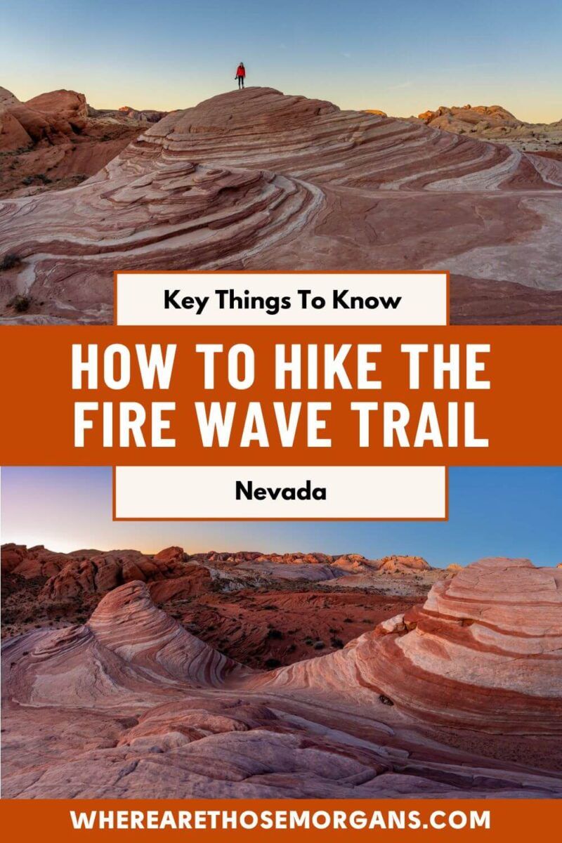 Hiking The Fire Wave Trail In Valley Of Fire