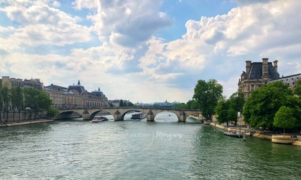 Architecture along the River Seine in Paris