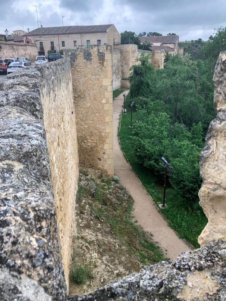 city walls made out of stone