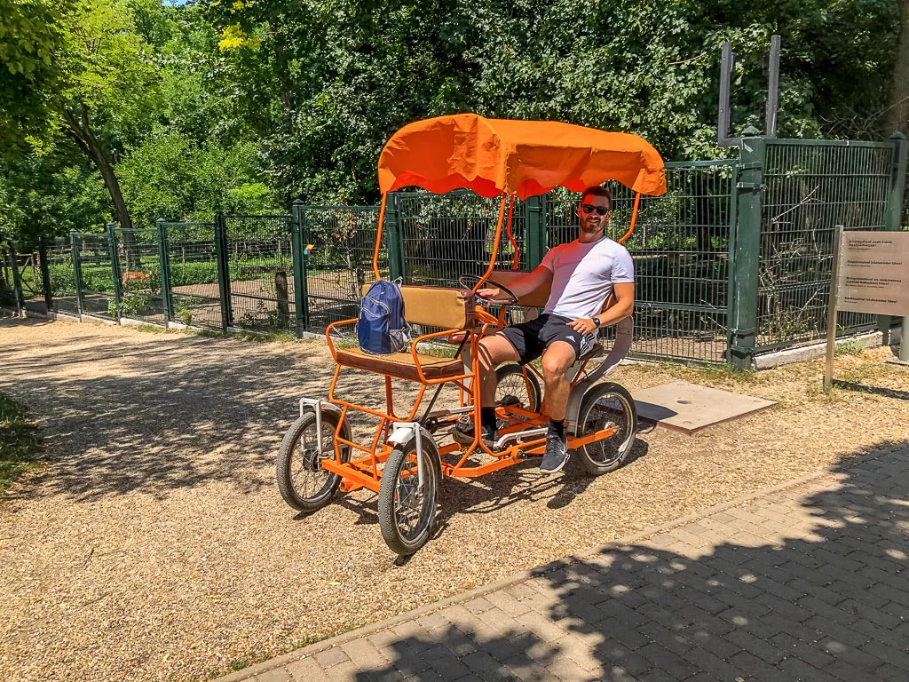 Quad cart rentals Margaret Island