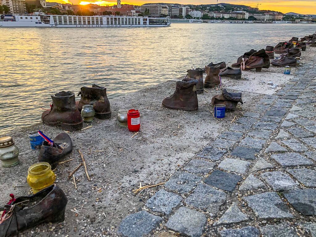 Shoes on the Danube memorial