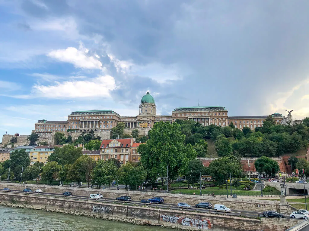 Buda Castle first stop on 4 days in Budapest