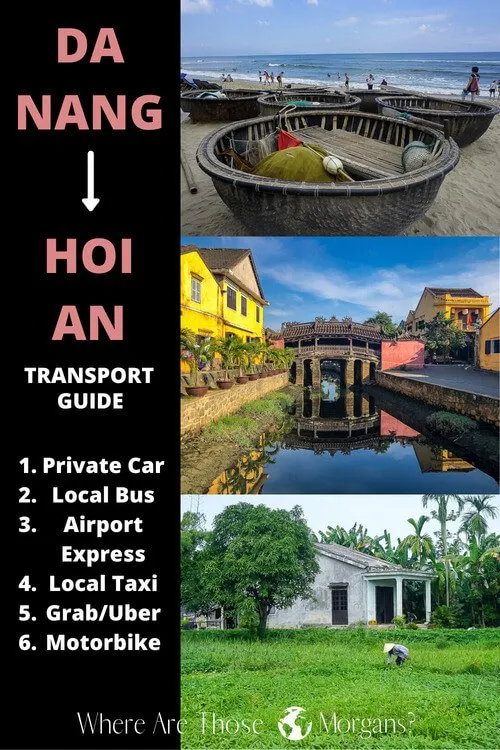 Complete Transport Guide: Da Nang to Hoi An, Vietnam