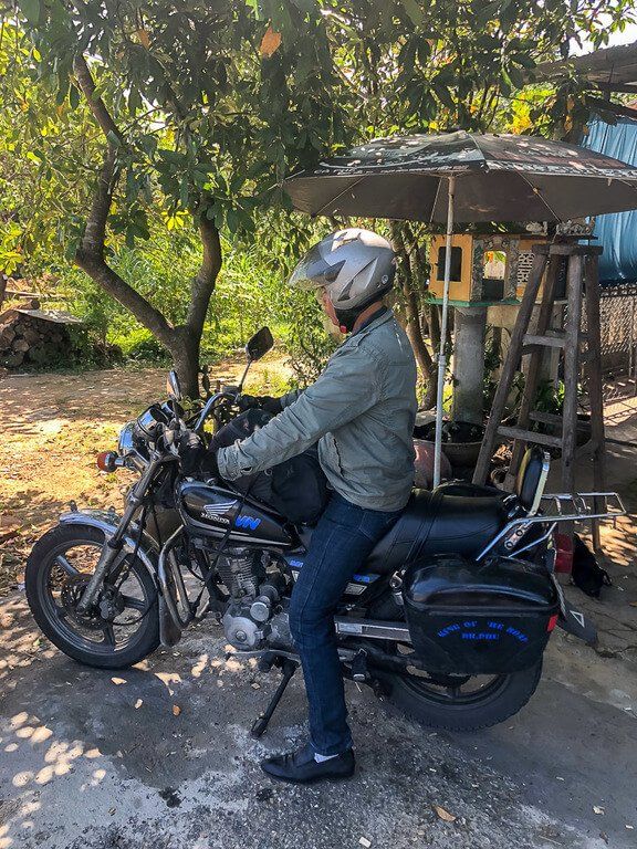 Dr Phu Vietnamese motorbike guide from Hue to Hoi An