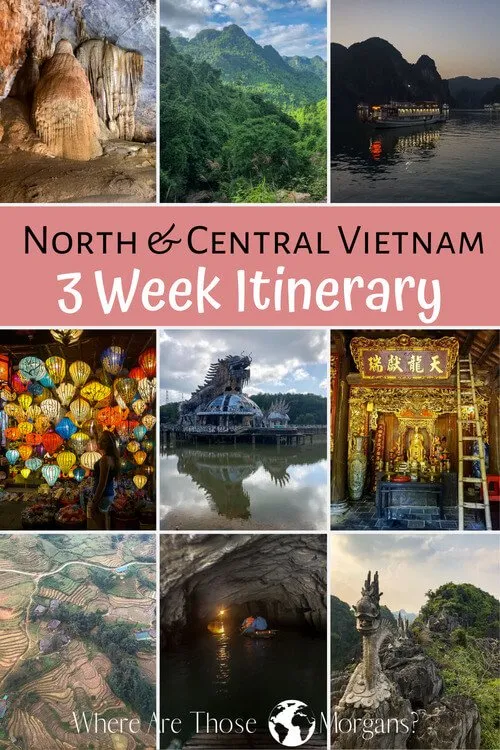vietnam travel route 3 weeks
