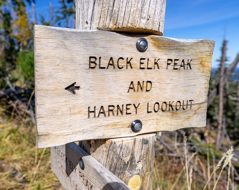 black elk peak trail length