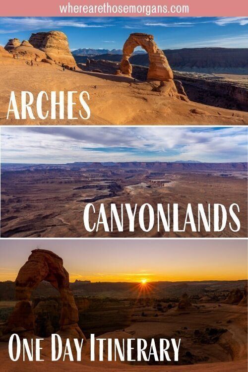 Arches and Canyonlands in One Day itinerary