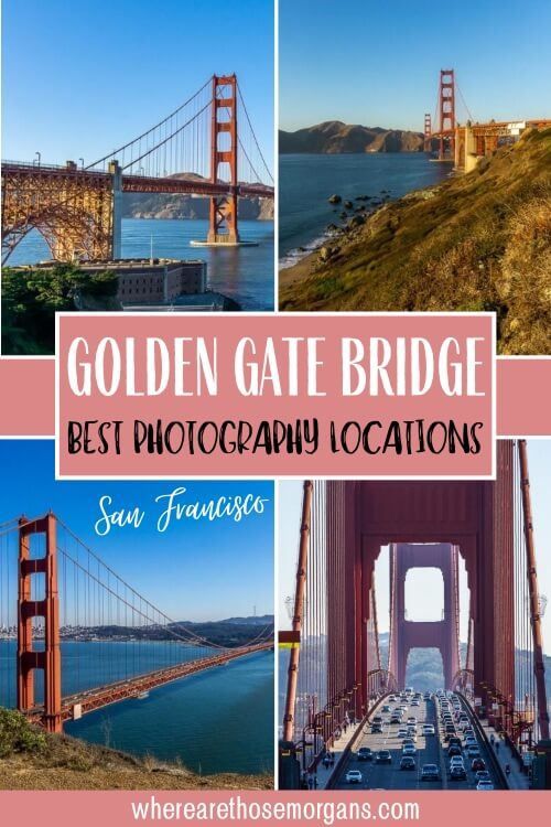 Golden gate bridge best view photography locations