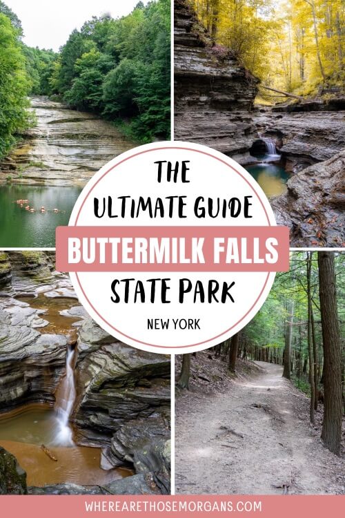 Buttermilk Falls State Park Trail Hiking, Waterfalls & Photography