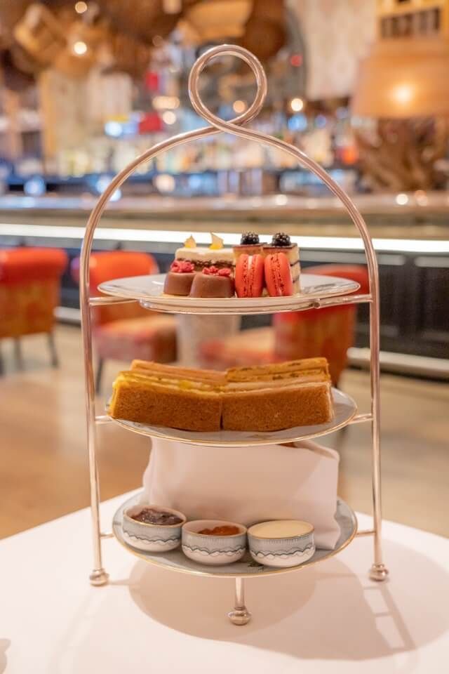 Three tiered stand afternoon tea nyc the whitby hotel manhattan new york city
