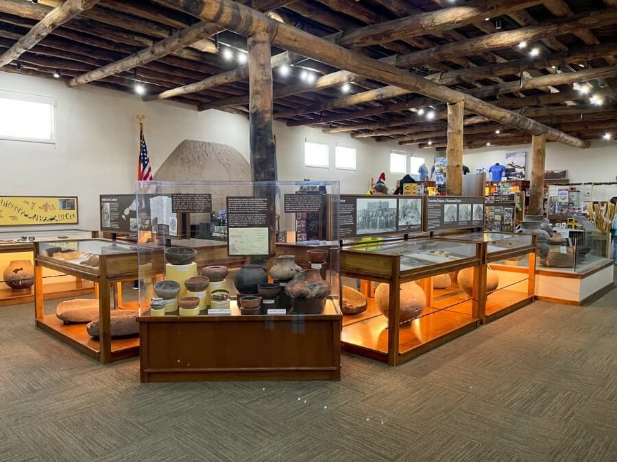 Museum in the Tuzigoot Visitor Center