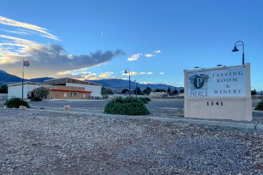 Tasting room for Bodega Pierce in Clarkdale along the Verde Valley Wine Trail