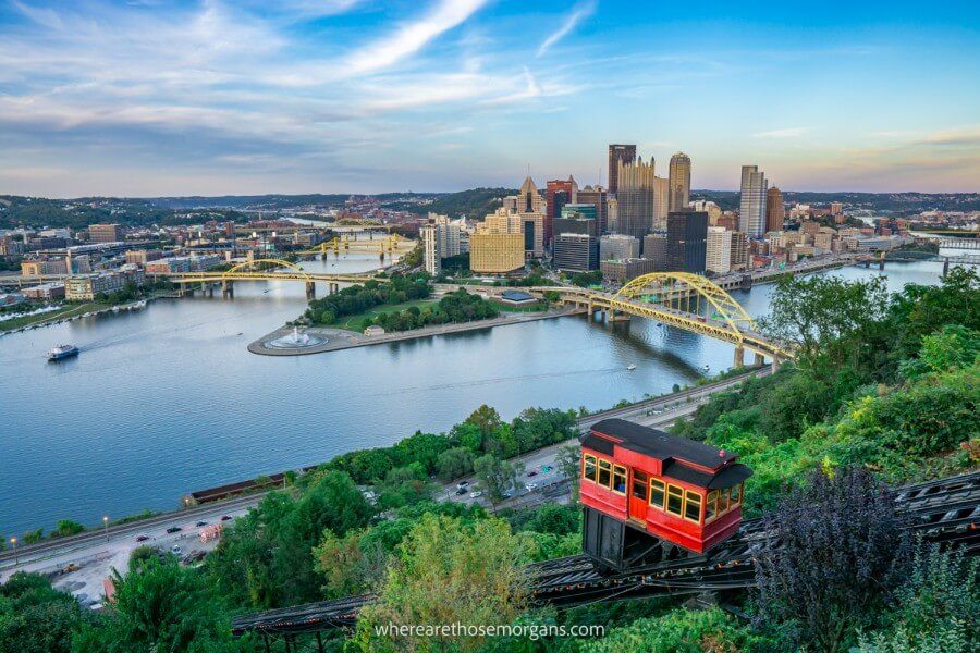 West end overlook park in Pittsburgh PA is a fantastic place to visit in the US