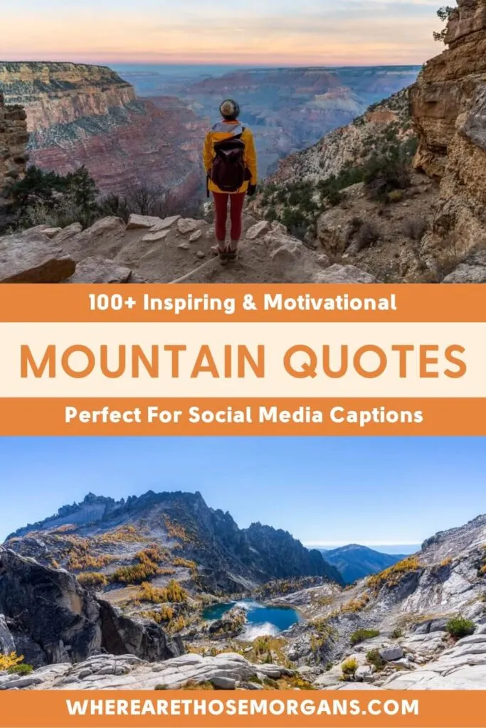 trip to mountain quotes