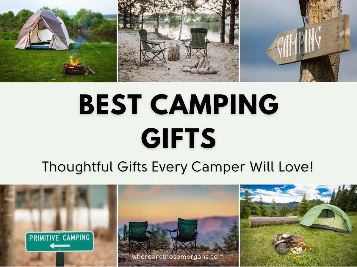 Best camping gift ideas by Where Are Those Morgans