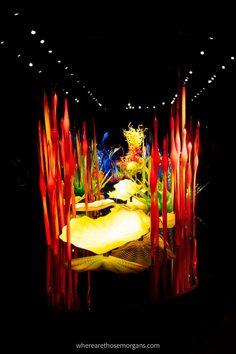 Gorgeous sculptures at the Chihuly Garden and Glass Museum