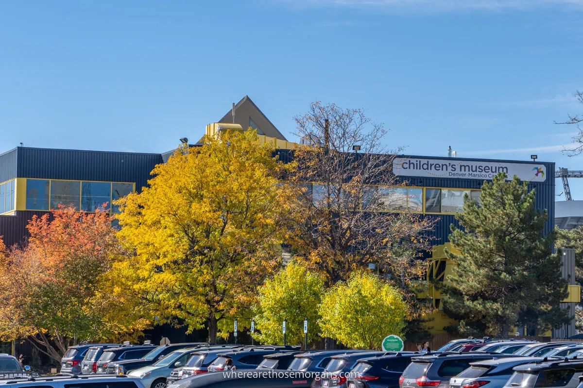 Exterior view of the Children's Museum in Denver