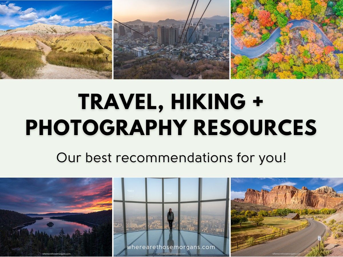 Where Are Those Morgans recommended travel, hiking and photography resources