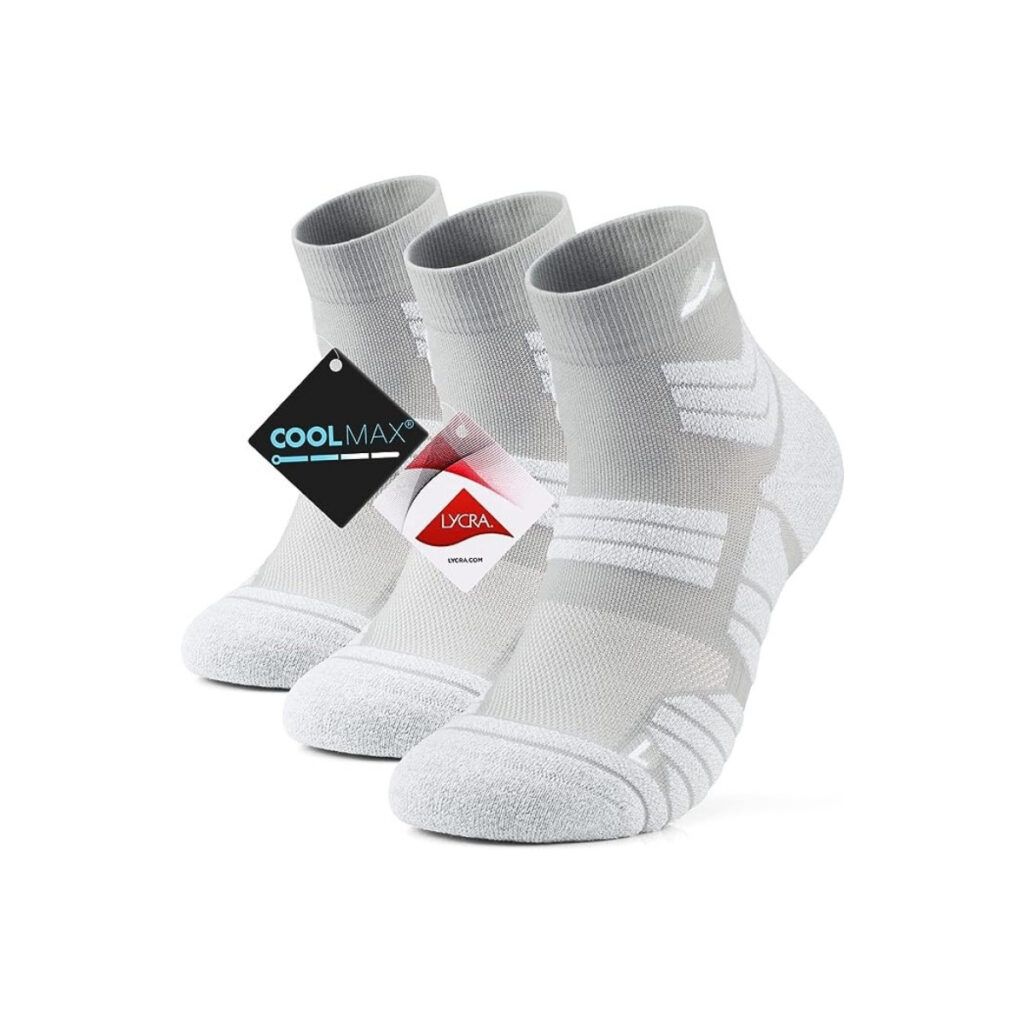 White Avoalre Running Socks for women who love running outdoors