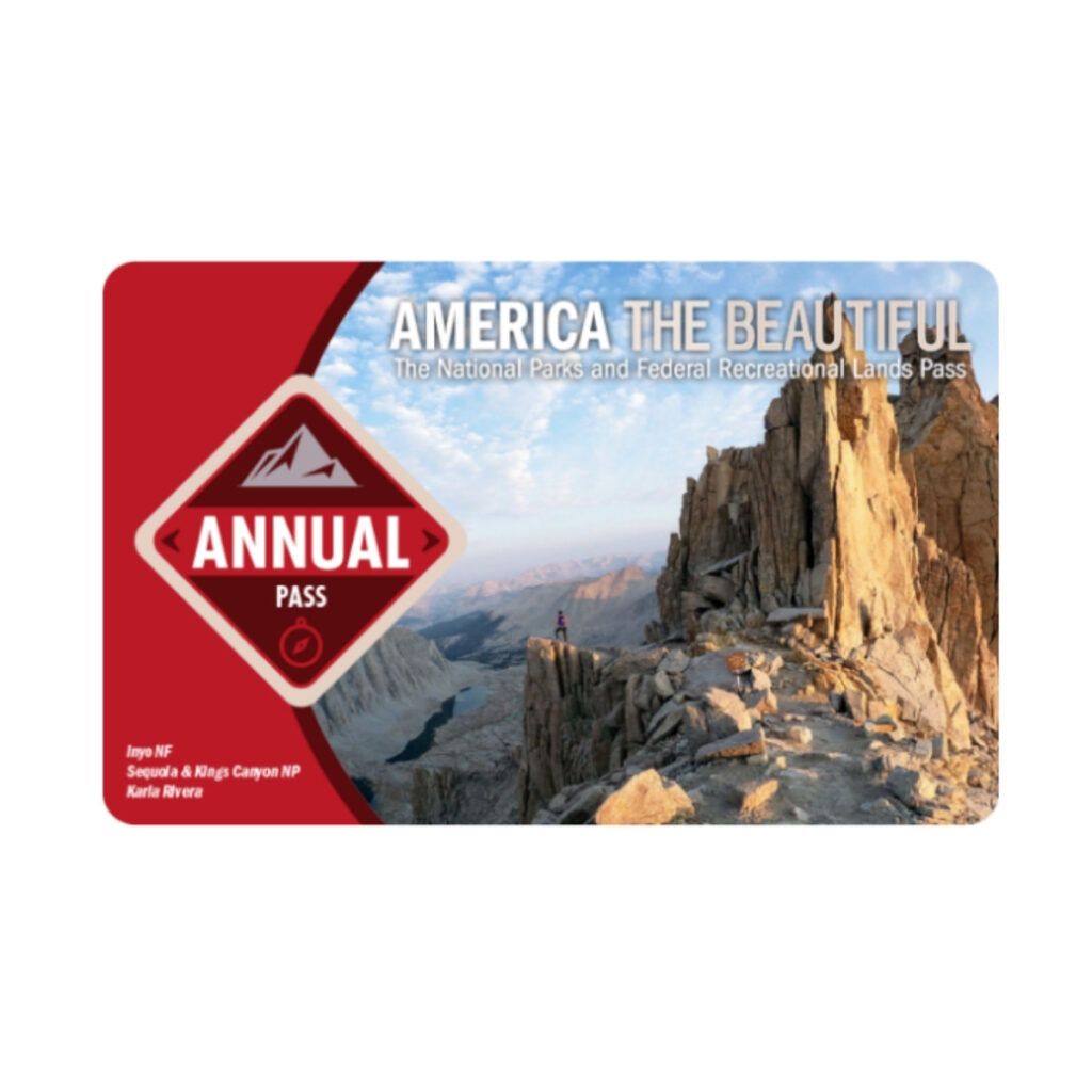 America the beautiful national park pass is a good present for women who visit the parks