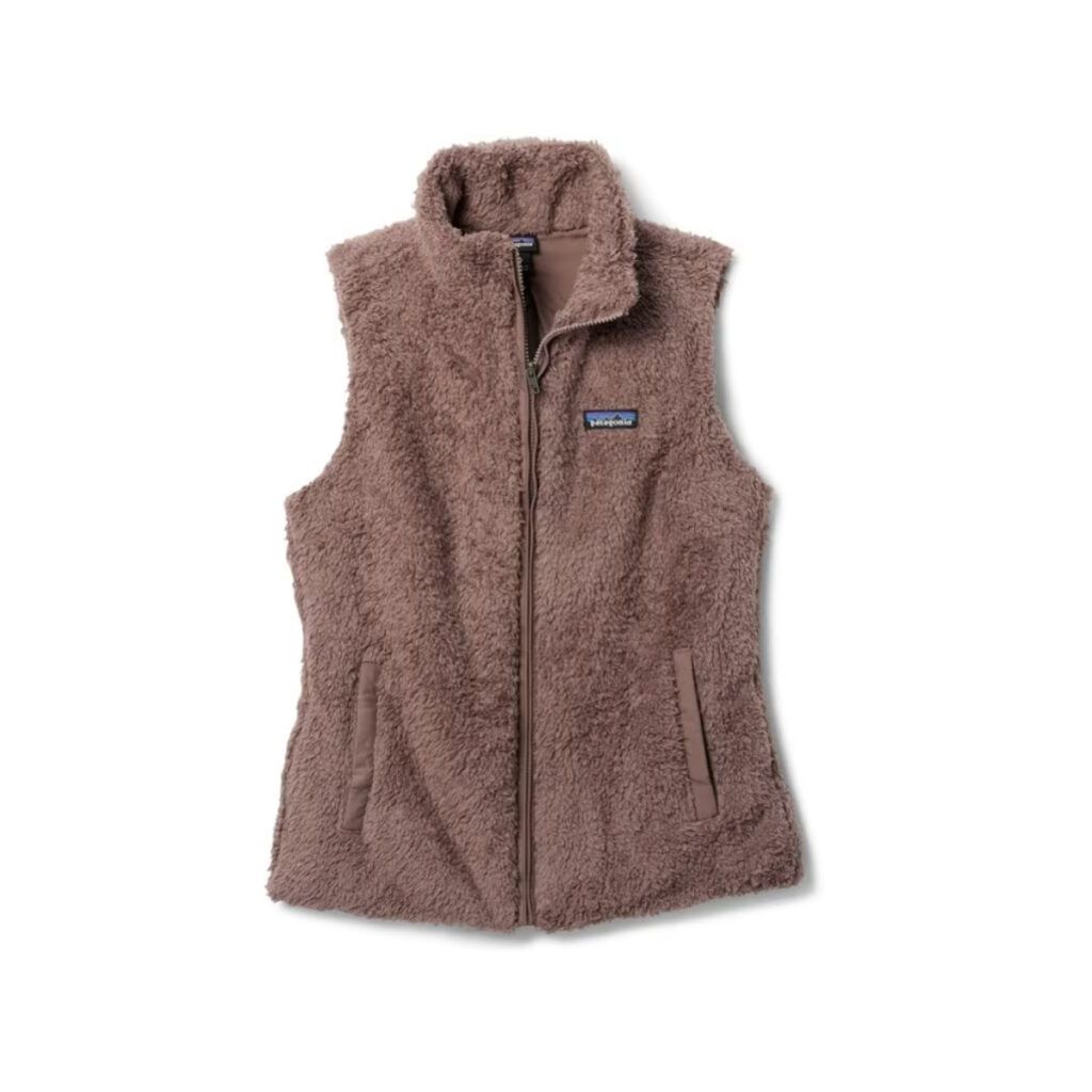 Dark pink Patagonia fleece vest is the perfect gift for the outdoorsy woman