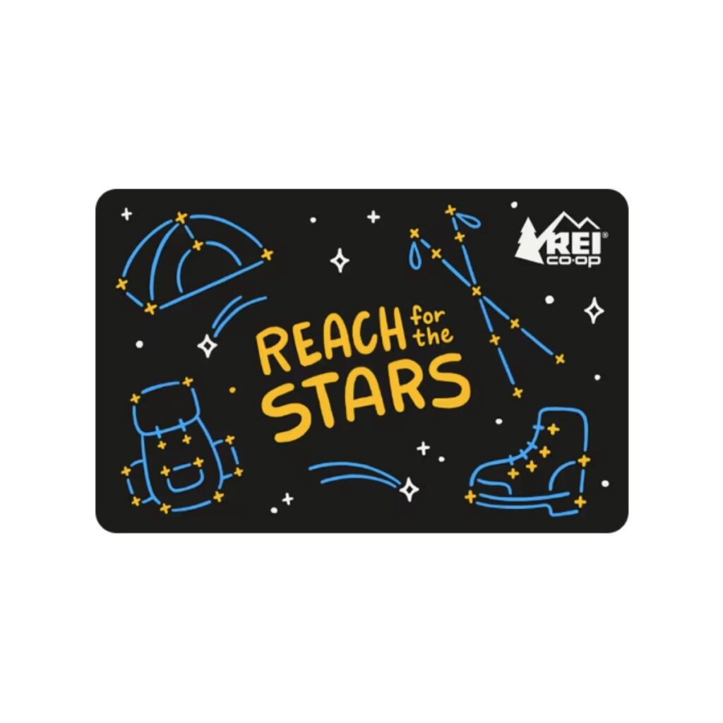 Reach for the stars REI Gift Card