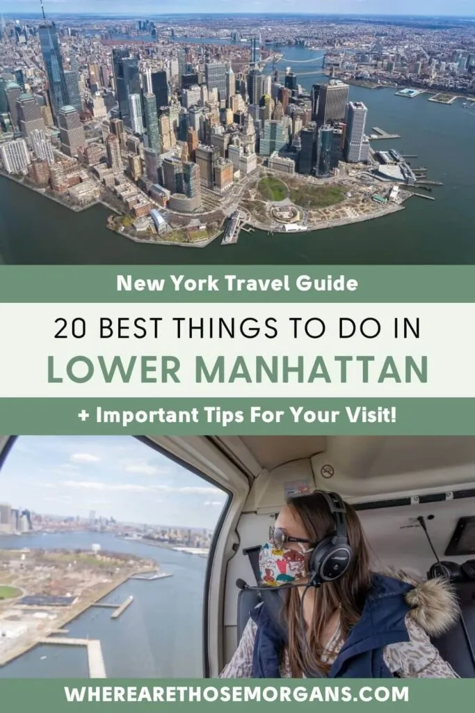 places to visit downtown nyc