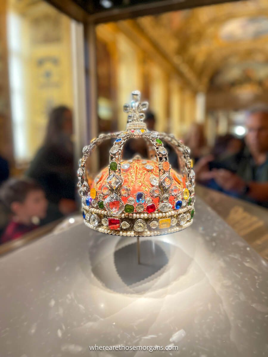 A crown from the French Crown Jewels