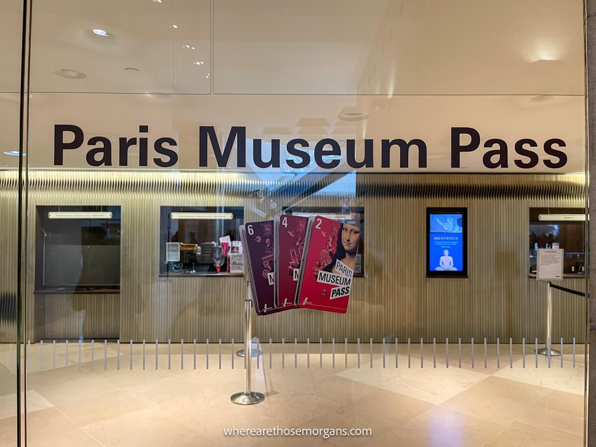 Examples of the Paris Museum Pass, a very popular attractions pass in the city