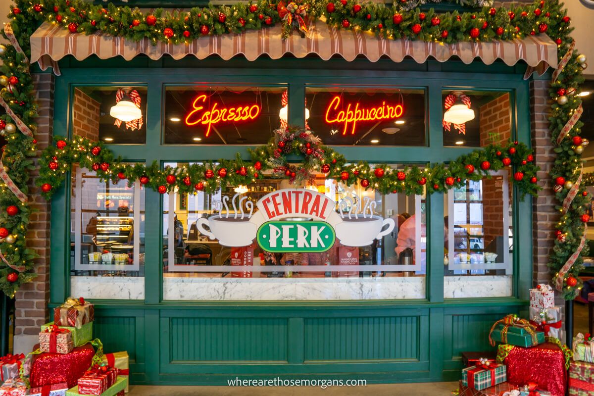 Exterior view of Central Perk from Friends