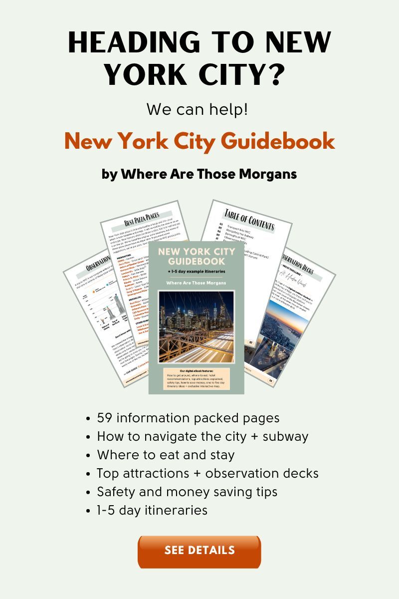 Photo advertising Where Are Those Morgans NYC ebook