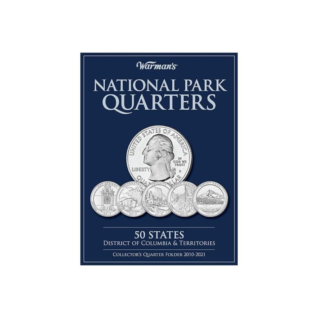 Folder for collecting quarters