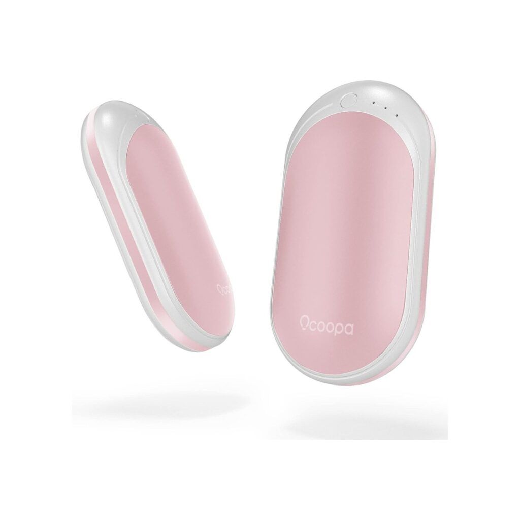 Pink hand warmers that are rechargeable