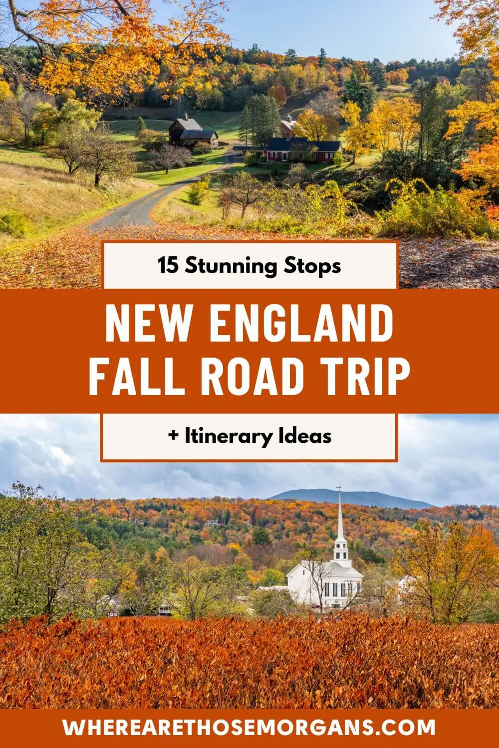 new england road trip itinerary fall