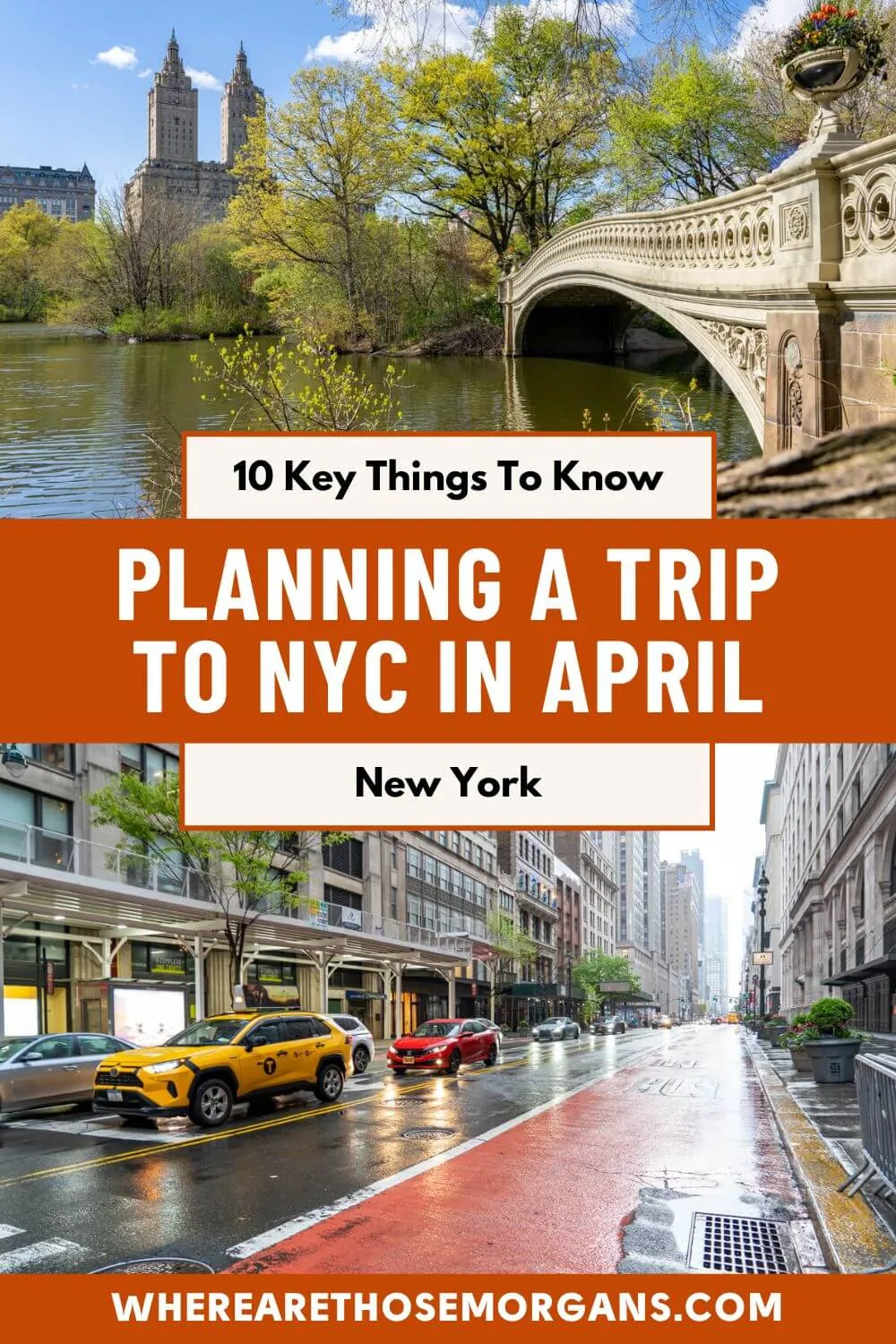 nyc travel in april